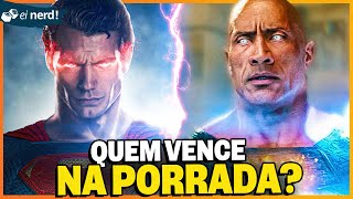 ADÃO NEGRO THE ROCK vs SUPERMAN HENRY CAVILL QUEM É MAIS PODEROSO [upl. by Azmah]