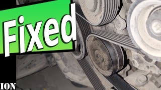 VW Polo Idler pulley noise fixed with WD40 [upl. by Ahusoj]