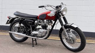 Triumph T120R Bonneville 650cc 1967  For sale at We Sell Classic Bikes [upl. by Delainey]