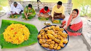 আজ দুপুরে ভিন্ন স্বাদের টমেটো রাইস সাথে চিকেন কষা রান্না করলামসবাই খেয়ে অবাক হয়ে গেলchicken [upl. by Nowaj]