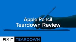 Apple Pencil Teardown Review [upl. by Ainorev959]