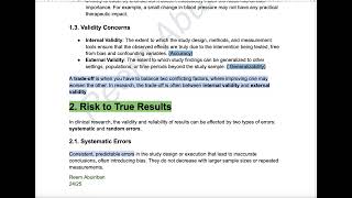 Clinical trials Lecture 1 Part 1 [upl. by Cassey414]