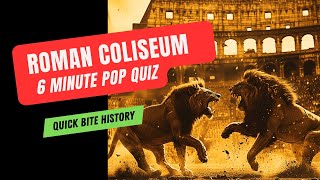 Test Your Colosseum IQ True or False Quiz on Romes Ancient Wonder [upl. by Nongim]