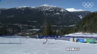 Alpine Skiing Women Super Combined Gold  Vancouver 2010 [upl. by Hasheem442]