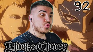 I WAS RIGHT VANGEANCE IS HIM BLACK CLOVER EPISODE 92 REACTION [upl. by Einuj]