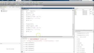 MATLAB Tutorial Lesson 02 MATLAB Vectors and Plotting [upl. by Yhpos584]