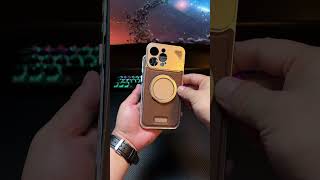 Best Leather iPhone Pro Case [upl. by Paine]