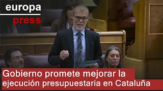 El Gobierno promete a Junts mejorar la ejecución presupuestaria en Cataluña [upl. by Einafets]