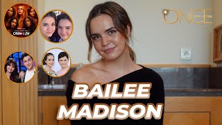 Bailee Madison talks about PLL  Original Sin Wizards of Waverly Place The Fosters amp OUAT [upl. by Sew263]