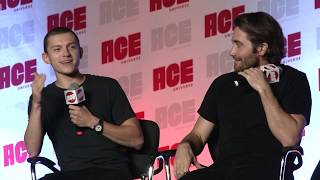 Tom Holland amp Jake Gyllenhaal at ACE Comic Con Midwest 2019 [upl. by Adnaram]