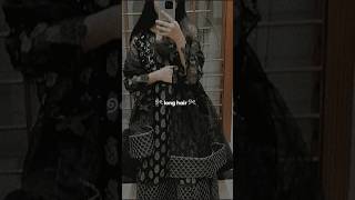 Long hair vs short hair khushi khushivlog vlog aesthetic longhair shorthair attractivelook [upl. by Eniamat]