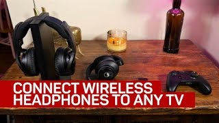 4 ways to connect wireless headphones to any TV CNET How To [upl. by Maker]