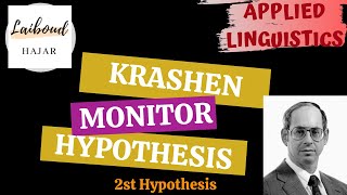 Krashens Monitor Hypothesis شرح  Part 2 Ep 5 [upl. by Leumek]