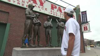 Celebrity Cruises President Training for Red Sox First Pitch [upl. by Boyt]