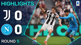 JUVENTUSNAPOLI 00  HIGHLIGHTS  The clash at the top ends in a draw  Serie A 202425 [upl. by Breed]