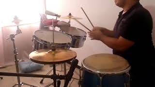 cover la piragua percusion [upl. by Rehptosirhc800]