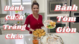 102  Bánh Cuốn Tráng Chảo Công Thức Dễ Làm Và Nhanh Bánh Siêu Mỏng Dai Và Rất Ngon [upl. by Nevile]