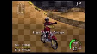 Excitebike 64  Pro Season Challenge Round Actual N64 Capture [upl. by Annavahs]