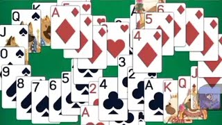 Solitaire game  Solitaire playing card game [upl. by Anaitsirk]