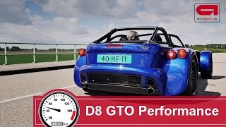 Donkervoort D8 GTO Performance soundtrack [upl. by Meihar555]