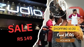 Biggest SALE ZUDIO 😱 Madhyamgram  80 OFF  ₹149  Food VLOG  sale zudio vlog [upl. by Sucramrej69]