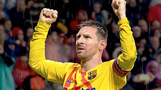 Lionel Messi vs Atlético Madrid Away 201920  English Commentary  1080i HD [upl. by Sabella559]