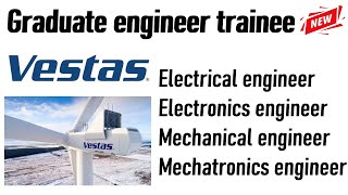 Vestas jobs  vestas job vacancy mechanical jobs  electrical engineering jobs  vestas requirement [upl. by Ranite]