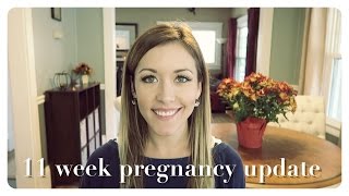 11 week pregnancy update  movement spotting [upl. by Llehsyar92]