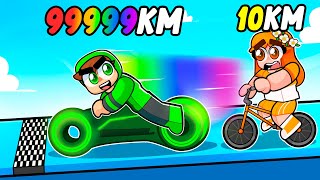 COMPREI UMA MOTO PRA TRAPACEAR NA CORRIDA DE BICICLETA [upl. by Blackstock881]