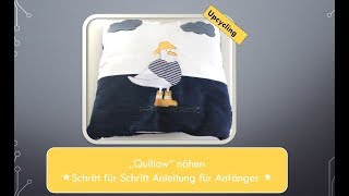 Quillow nähen  Schritt für Schritt [upl. by Rhiamon465]