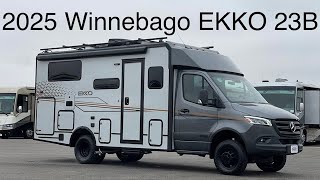 New 2025 Winnebago EKKO 23B [upl. by Aivatnohs]