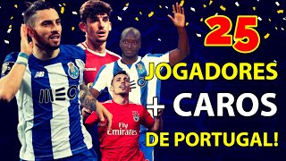 Os 25 jogadores MAIS CAROS de PORTUGAL em 2020 [upl. by Rhtaeh830]