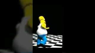 Homer Simpson dancing to Natalie and the pals song [upl. by Nirra]