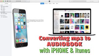 Tutorial  Create Audiobook from MP3 on iPhone amp iTunes [upl. by Bibby]