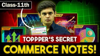 How to Study Commerce for Class 11th🔥 Toppers Secret Hack to Score 95 Prashant Kirad [upl. by Lucilia402]