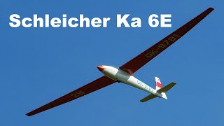 Schleicher Ka 6E  Oldtimer weekend 2021  4K [upl. by Odrarej256]