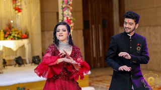 Beautiful Engagement Dance performance by Bride and Groom  Mother Surprises the Bride [upl. by Gene]