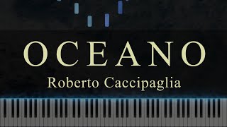 Oceano  Roberto Cacciapaglia Piano Tutorial Piano only [upl. by Eilsehc]