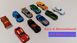 10 Rare amp Discontinued Hot Wheels Cars Vol9 [upl. by Ellehsad]