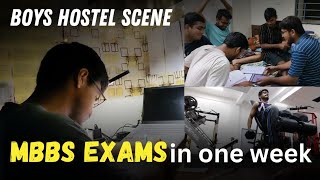 MBBS EXAMS IN ONE WEEKMedico lifestyleAIIMS mbbs neet [upl. by Ecirted]