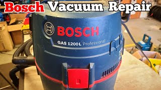 Bosch hoover Repair Repairing a Bosch GAS 1200L vacuum that wont switch on [upl. by Atiker73]