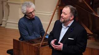 Schubert  Litanei auf das Fest Aller Seelen D343 Thomas Cooley tenor amp Eric Zivian fortepiano 8K [upl. by Coppinger932]