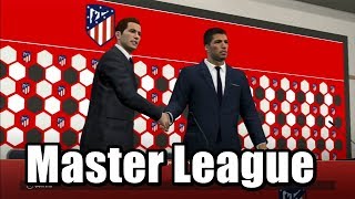 PES 2018 Master League Atletico Madrid Transfer Targets Luis Suárez Alexis Sánchez Gameplay PS3 HD [upl. by Tobie173]