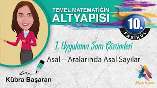 10 fasikül 1Uygulama Alanı Soru Çözümleri Altyapı Yayınları Temel Matematikte Altyapı [upl. by Farnsworth550]