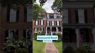 Mansard Roof Fun Fact [upl. by Prince]