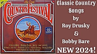 The Great Country Festival Mercury Germany 2 LPS  2 Roy Drusky amp Bobby Bare NEW 2024 [upl. by Aicnorev]