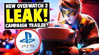 PlayStation Overwatch 2 LEAK Campaign Story Trailer [upl. by Shaum]