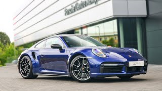 911 Turbo S  Gentian Blue Metallic  RK72AEG [upl. by Orren]