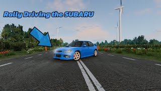 Quick Rally Drive in manual Subaru I BeamNGdrive I [upl. by Bord]