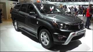 SsangYong Actyon Sports 2015 In detail review walkaround Interior Exterior [upl. by Venetis196]